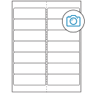 4" x 1.33"  Sheet Label
