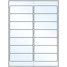 4" x 1.33"  Sheet Label