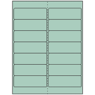 4" x 1.33"  Sheet Label