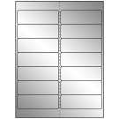 4" x 1.33"  Sheet Label