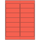 4" x 1.33"  Sheet Label