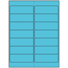 4" x 1.33"  Sheet Label