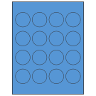 1.75" x 1.75"  Sheet Label