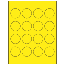 1.75" x 1.75"  Sheet Label