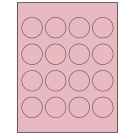 1.75" x 1.75"  Sheet Label
