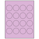 1.75" x 1.75"  Sheet Label