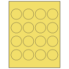 1.75" x 1.75"  Sheet Label