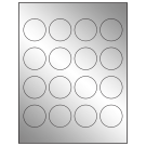 1.75" x 1.75"  Sheet Label