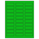 2.25" x 0.75"  Sheet Label