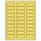 2.25" x 0.75"  Sheet Label