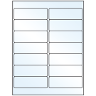 4" x 1.33"  Sheet Label