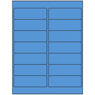 4" x 1.33"  Sheet Label