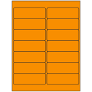 4" x 1.33"  Sheet Label