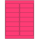 4" x 1.33"  Sheet Label