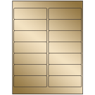 4" x 1.33"  Sheet Label