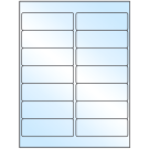 4" x 1.33"  Sheet Label