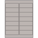 4" x 1.33"  Sheet Label