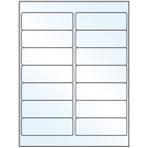 4" x 1.33"  Sheet Label