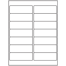4" x 1.33"  Sheet Label