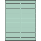 4" x 1.33"  Sheet Label