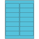 4" x 1.33"  Sheet Label