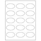 2.375" x 1.4375"  Sheet Label