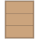 8" x 3.5"  Sheet Label