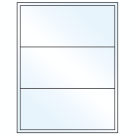 8" x 3.5"  Sheet Label