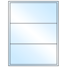 8" x 3.5"  Sheet Label