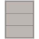 8" x 3.5"  Sheet Label