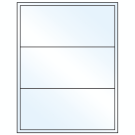 8" x 3.5"  Sheet Label