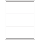 8" x 3.5"  Sheet Label