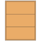 8" x 3.5"  Sheet Label