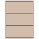 8" x 3.5"  Sheet Label