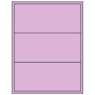 8" x 3.5"  Sheet Label