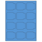 2.38" x 2"  Sheet Label