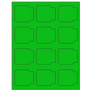 2.38" x 2"  Sheet Label