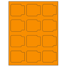 2.38" x 2"  Sheet Label