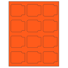 2.38" x 2"  Sheet Label