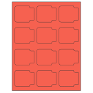 2.38" x 2"  Sheet Label