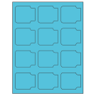 2.38" x 2"  Sheet Label