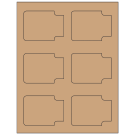 3.372" x 2.5"  Sheet Label