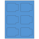 3.372" x 2.5"  Sheet Label