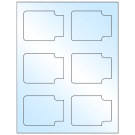 3.372" x 2.5"  Sheet Label