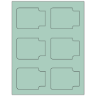 3.372" x 2.5"  Sheet Label