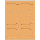 3.372" x 2.5"  Sheet Label