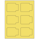 3.372" x 2.5"  Sheet Label