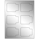 3.372" x 2.5"  Sheet Label