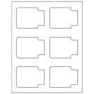 3.372" x 2.5"  Sheet Label