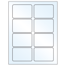 3.375" x 2.33"  Sheet Label